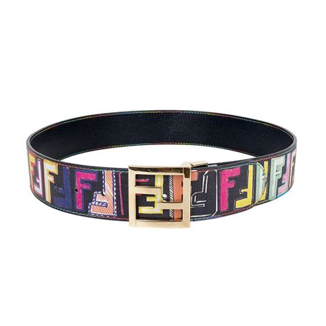 black colorful fendi belt|fendi belt black friday.